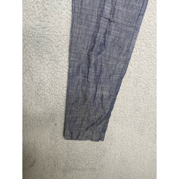 Vince womens chambray lyocell linen blend pants business casual office 26 - Picture 2 of 15